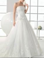 Gorgeous Strapless Wedding Dress Danko by Rosa Clar�