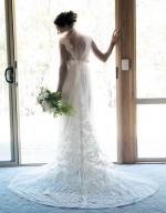 Anna Campbell Vintage Ivory Lace Wedding Gown